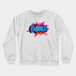 Pisces horoscope graffiti art Crewneck Sweatshirt